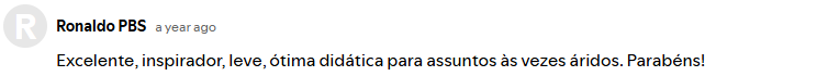 Depoimento de ouvinte 13